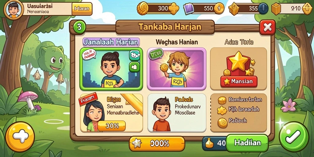 Pengalaman bermain yang menyenangkan dan mengasyikkan.