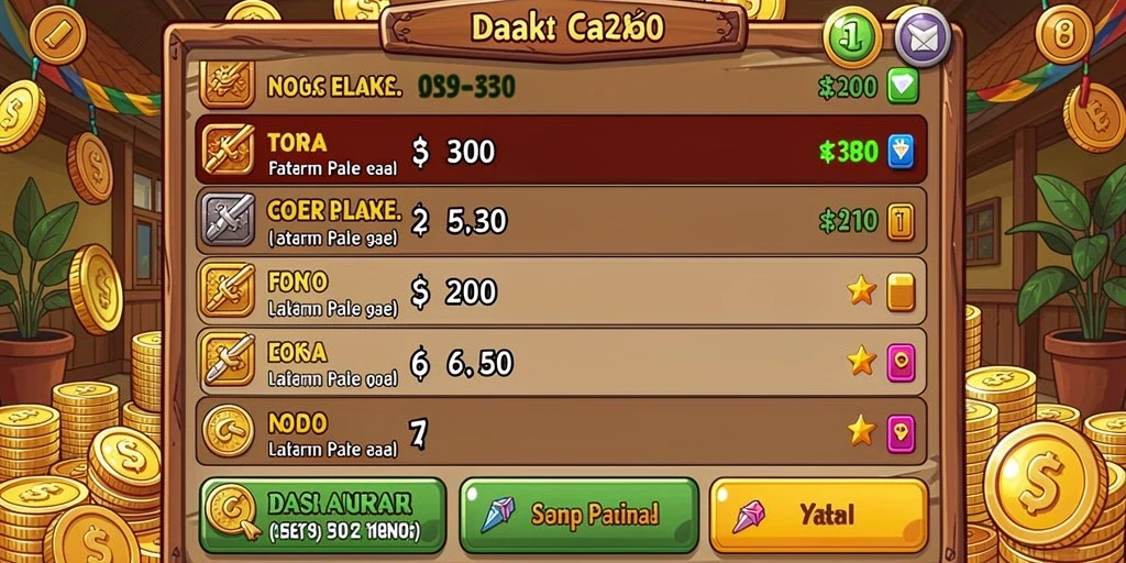 Tangkapan layar ketiga menampilkan event terbaru dalam game.