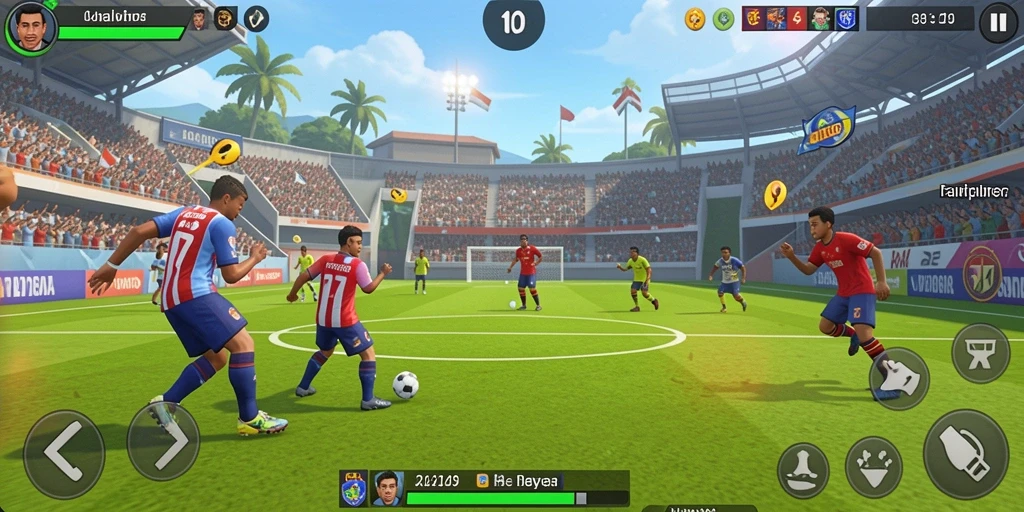 Berbagai tantangan menarik setiap levelnya.