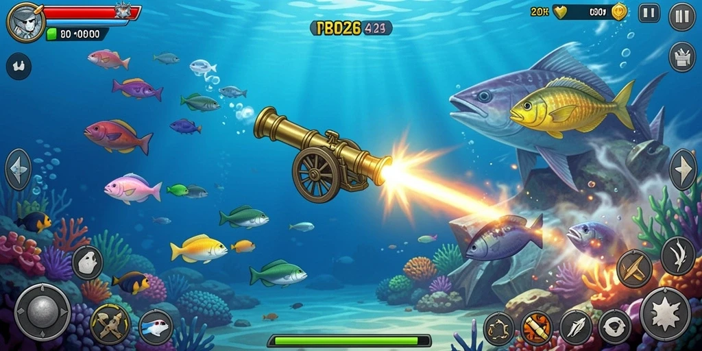 Screenshot saat bermain dalam mode multiplayer.