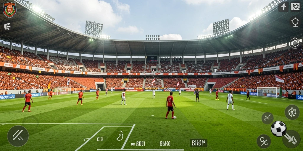 Grafik yang memukau dengan efek suara yang menghibur.