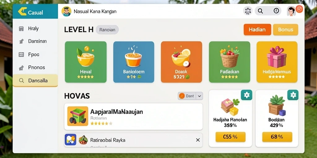 Tampilan grafis yang menarik dan berkualitas tinggi.