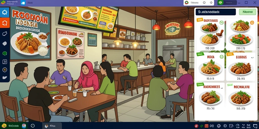 Desain antarmuka yang ramah untuk semua usia.