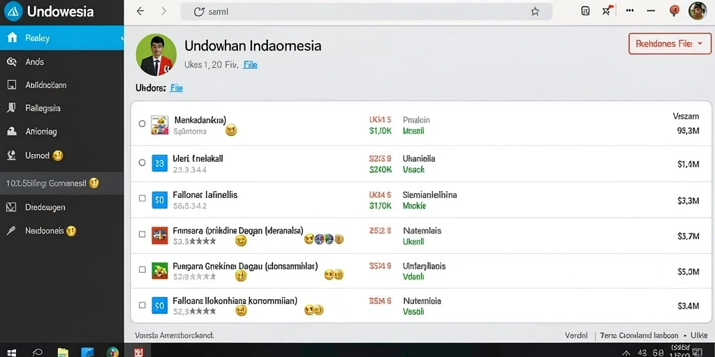 Sistem bonus yang menguntungkan bagi pemain.